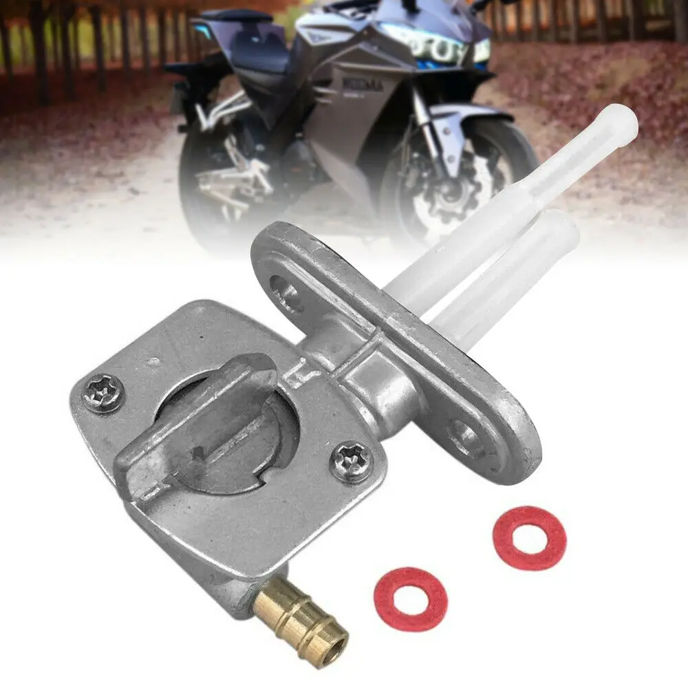 1 Set Gas Fuel Petcock Valve Swith Tap For YAMAHA PW80/TTR125/BW80/YFM250/YFZ450  Wear-Resistant Motorcycle Parts view 6