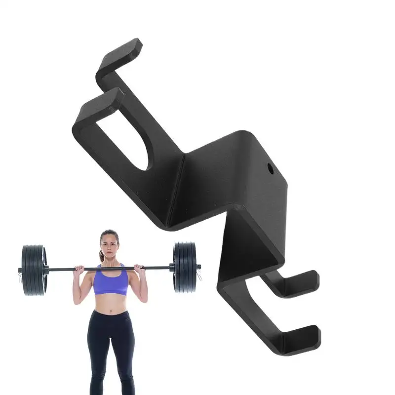 

Barbell Holder Barbell Hanger Rack Space-Saving Garage Accessories For Home Gym Strength Training Powerlifting Fitness