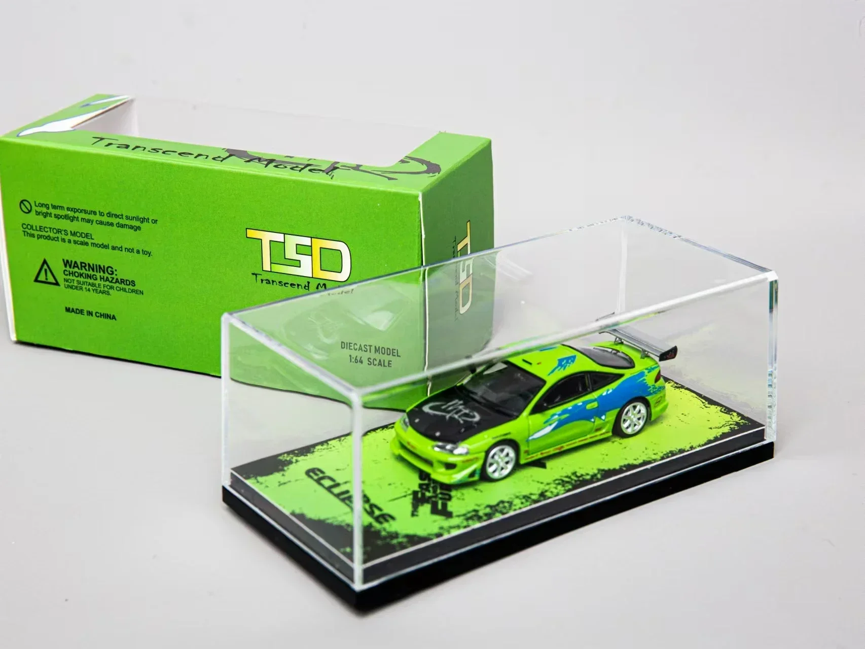 Transcend-Modell 1:64 Fast & Furious modifiziertes Legierungsautomodell