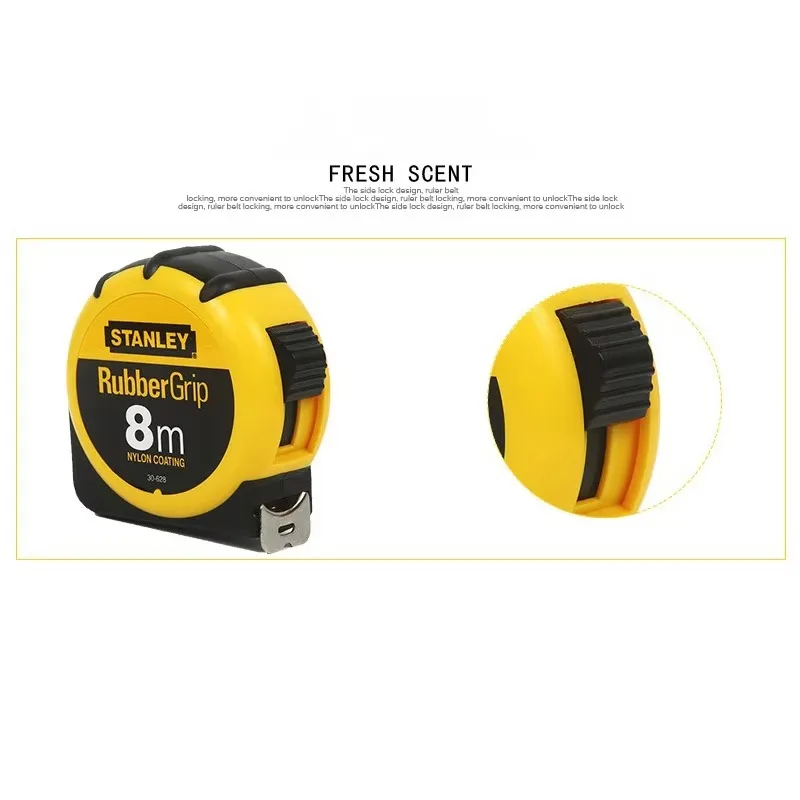 Stanley Metrisches Maßband mit Nylonbeschichtung, 3/5/8 Meter, flexibles Edelstahl-Messwerkzeug für präzise Markierungen in der Tischlerei – Detail 7