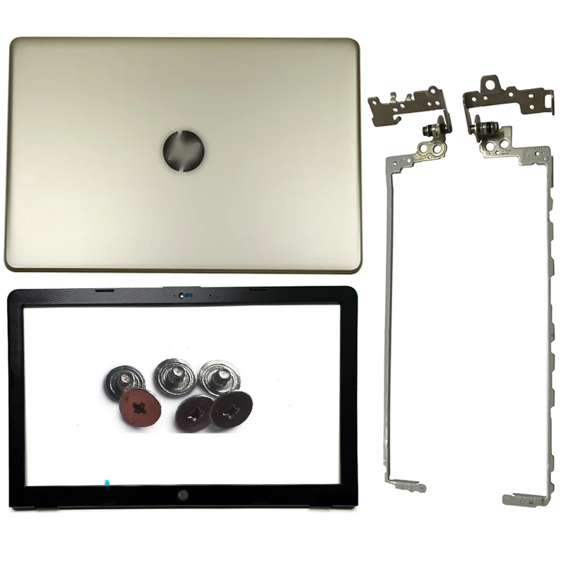 NEW Original for HP Pavilion 15-BS 15T-BS 15-BW 15Z-BW 250 G6 255 G6 Laptop LCD Back Cover Gold/Front Bezel/Hinges 924893-001