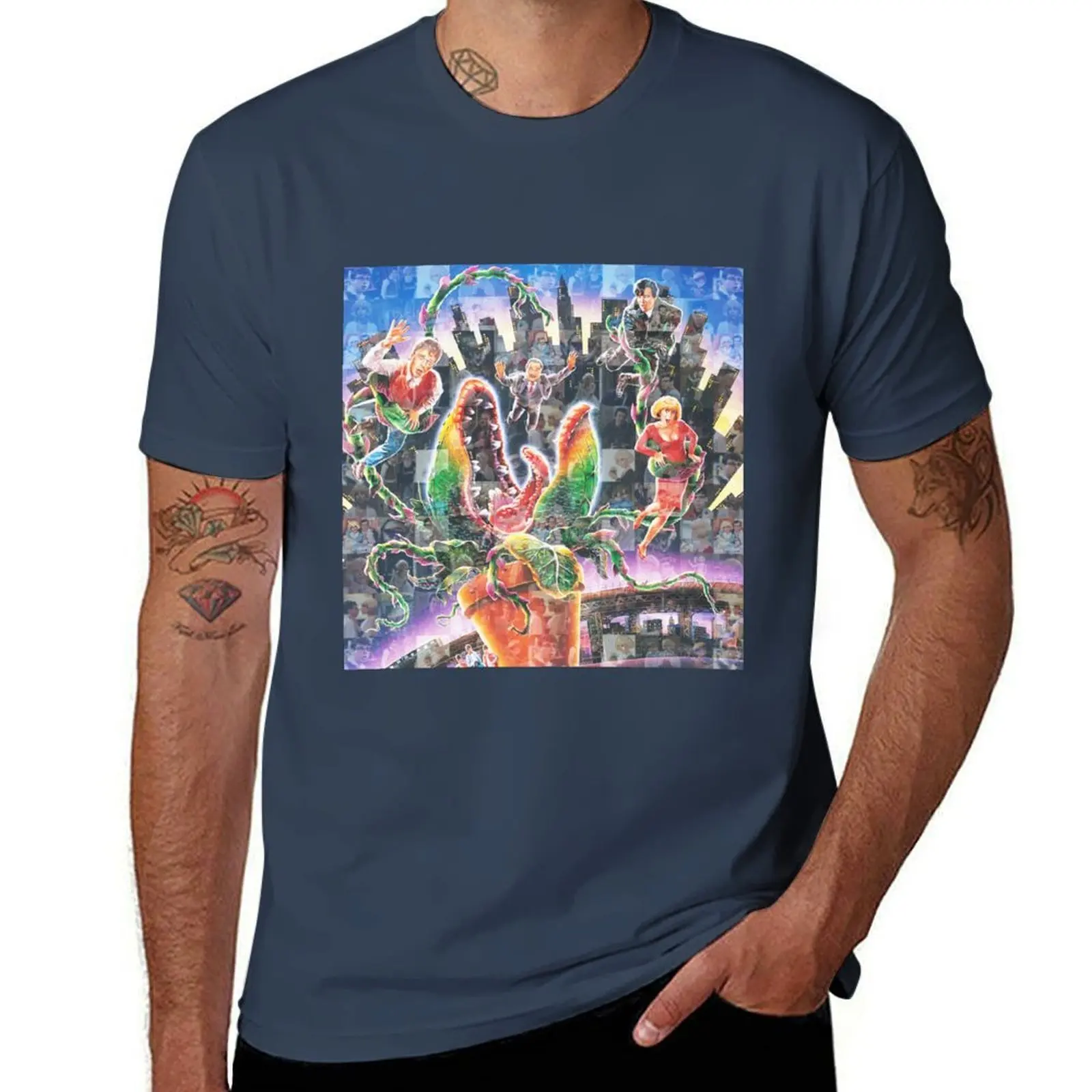 

Little Shop of Horrors Mosaic 2 T-Shirt essential t shirt man t shirts cotton T-Shirt