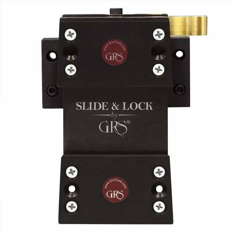 

GRS Slide & Lock Mini 5 Inch Vertical Quick Slide Lock Mounting System 35LBS Load Capacity for Microscope Jewelry Engraving Work