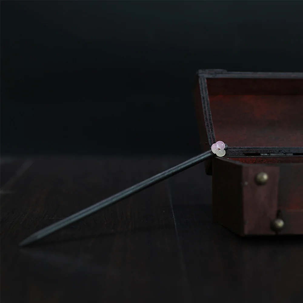 

Elegant Headwear Classic Hanfu Chinese Style Simple Flower Hairpins Hair Accessories Wooden Hairpin Hair Sticks