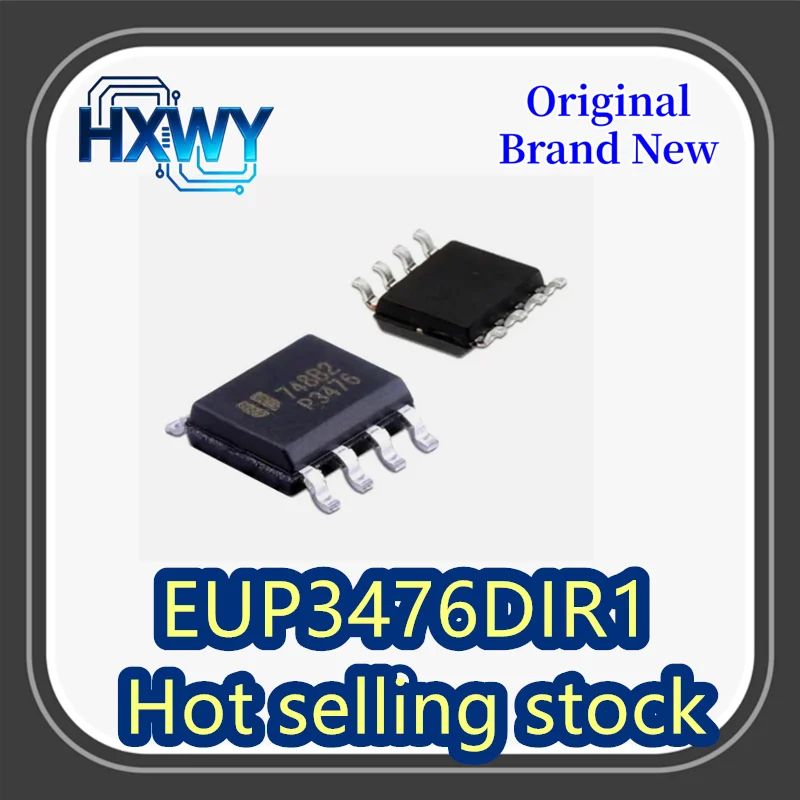 

(10/50 pieces) EUP3476DIR1 Silkscreen P3476 Surface Mount SOP8 Synchronous Buck DC-DC Chip Brand New Original