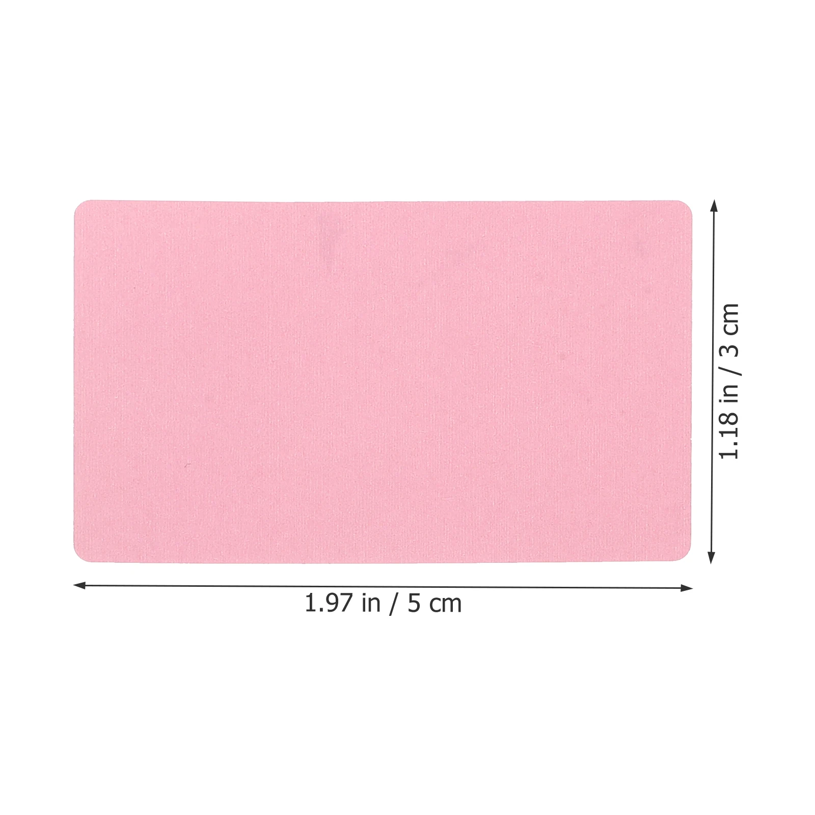 1 Roll Blank Diy Thermal Labels Stickers Self Adhesive Rectangular Name Label For Home Office School Long Lasting Sticky