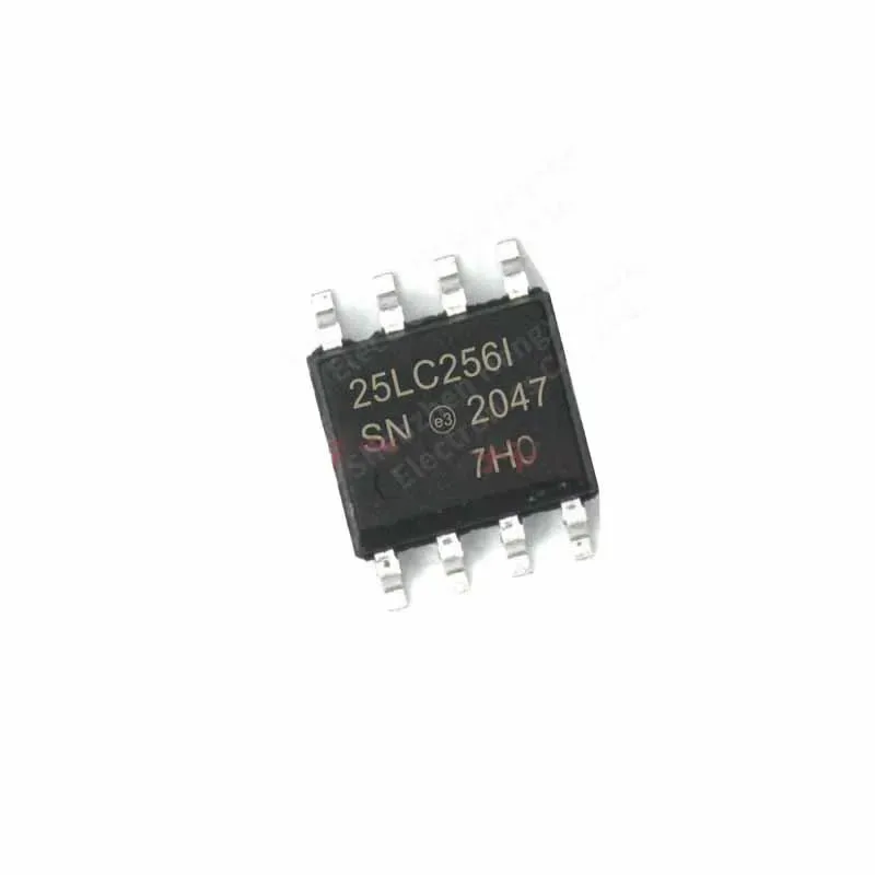 10PCS 25LC256-I Пакет микросхемы памяти SOP-8 Шелкография 25LC256-I