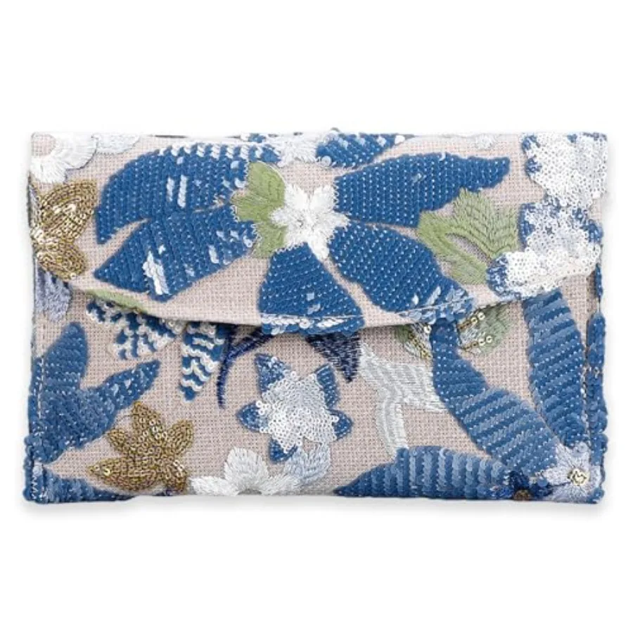 

Women's Floral Embroidery Sequin Evening Clutch Bags Party Purses Beaded bags