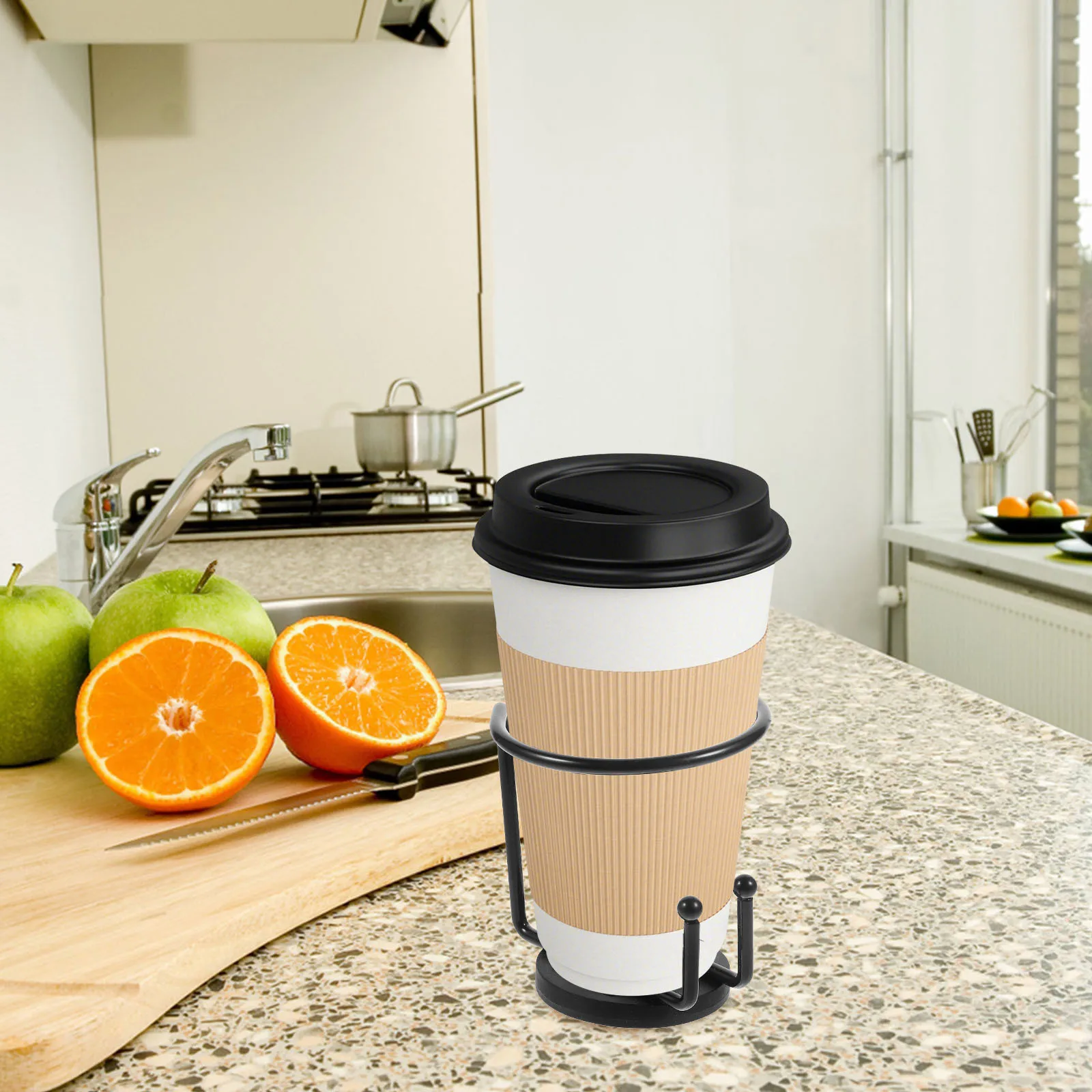 

Metal Cup Holder Magnetic Drink Holder For Car Universal Bottle Storage Stand Portable Cup Bracket Sturdy Iron Mount