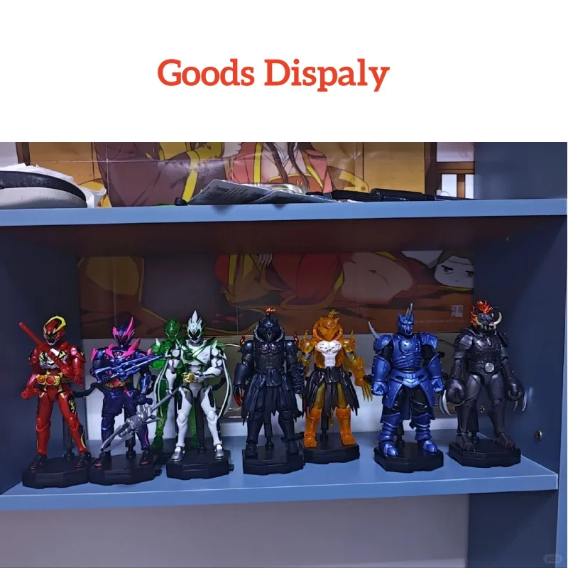 Armadura héroe caja ciega juguetes Diy modelo de plástico Anime figuras de acción regalo de cumpleaños para niños adorno de escritorio de ordenador