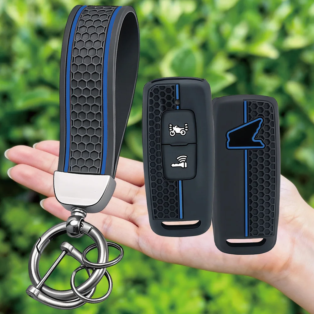 2026 High Quality For Honda Adv 350 PCX 125 PCX160 AV 350 SH350i VISION 110 2021 2022 2023 Silicone Remote Key Case Cover Shell