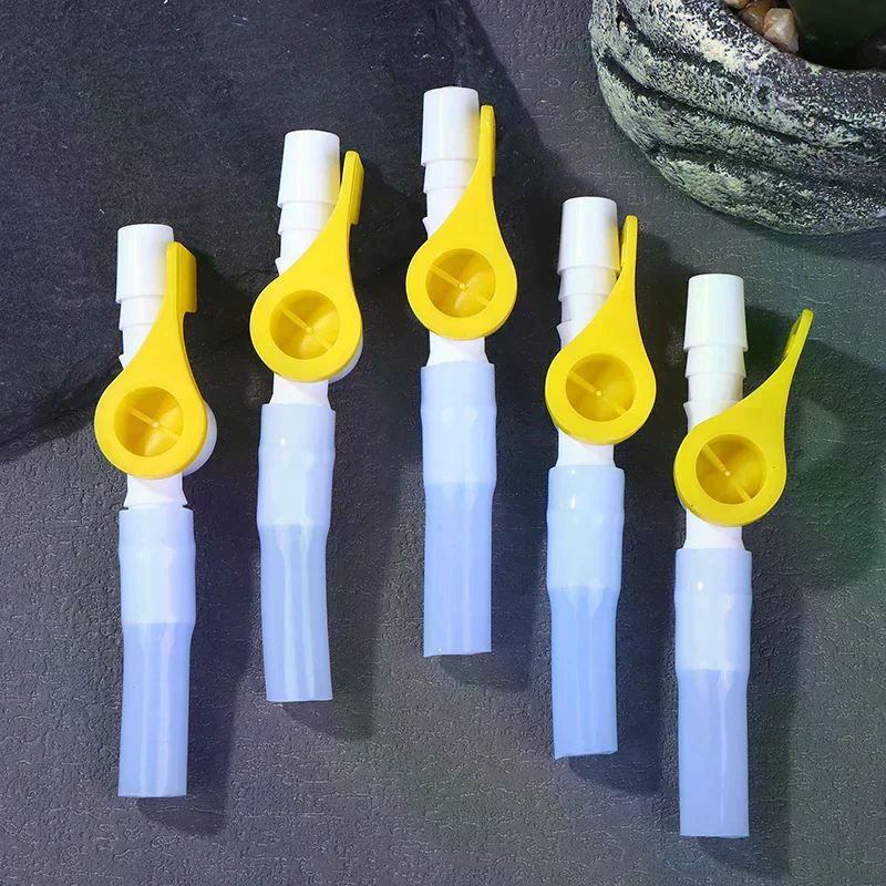 Comfort Flow Catheter Valve Two Way Valve - Easy To Use Lever Faucet, Tubes Optimized For Comfort Of Urinatio 1/2/5pcs