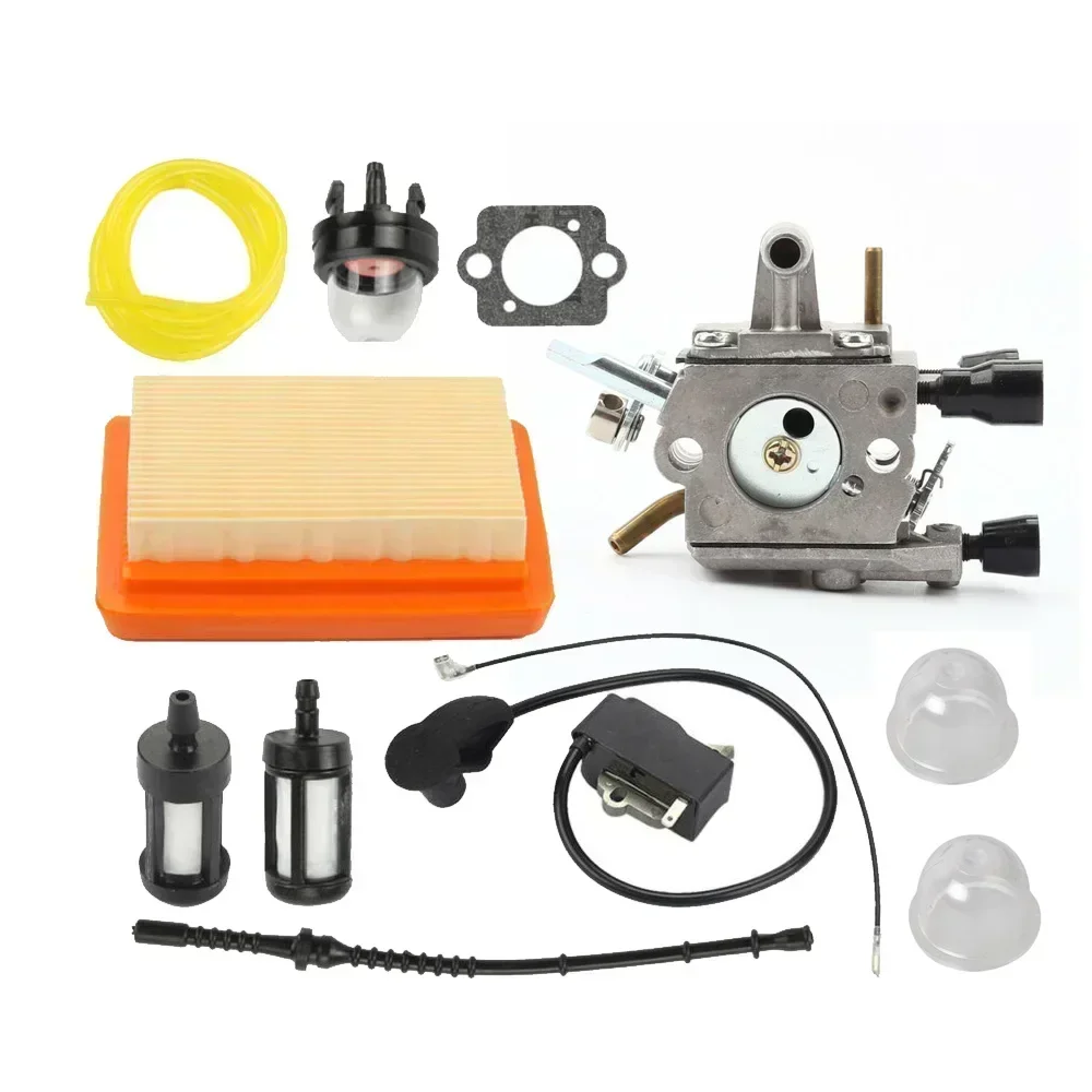 

Карбюратор с катушкой зажигания и воздушным фильтром для Stihl FS120 FS200 FS250 FS300 FS350 FR350 FR 450 BT 120 Zama C1Q-S51 4134-120-0651