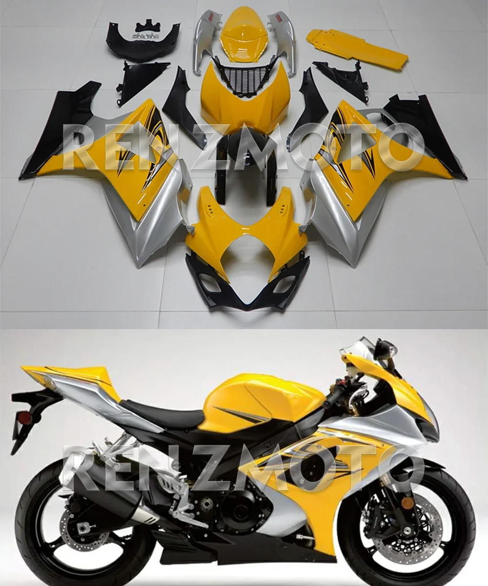 For SUZUKI GSXR-1000 GSXR1000 07-08 Motorcycle Fairing Set Body Kit decoration Plastic Guard Plate Accessories Shell Injection