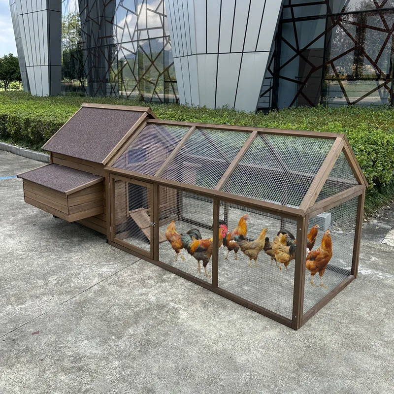 

Outdoor large solid wood chicken cage nest egg laying chicken coop large rabbit nest rabbit cage exit coop
