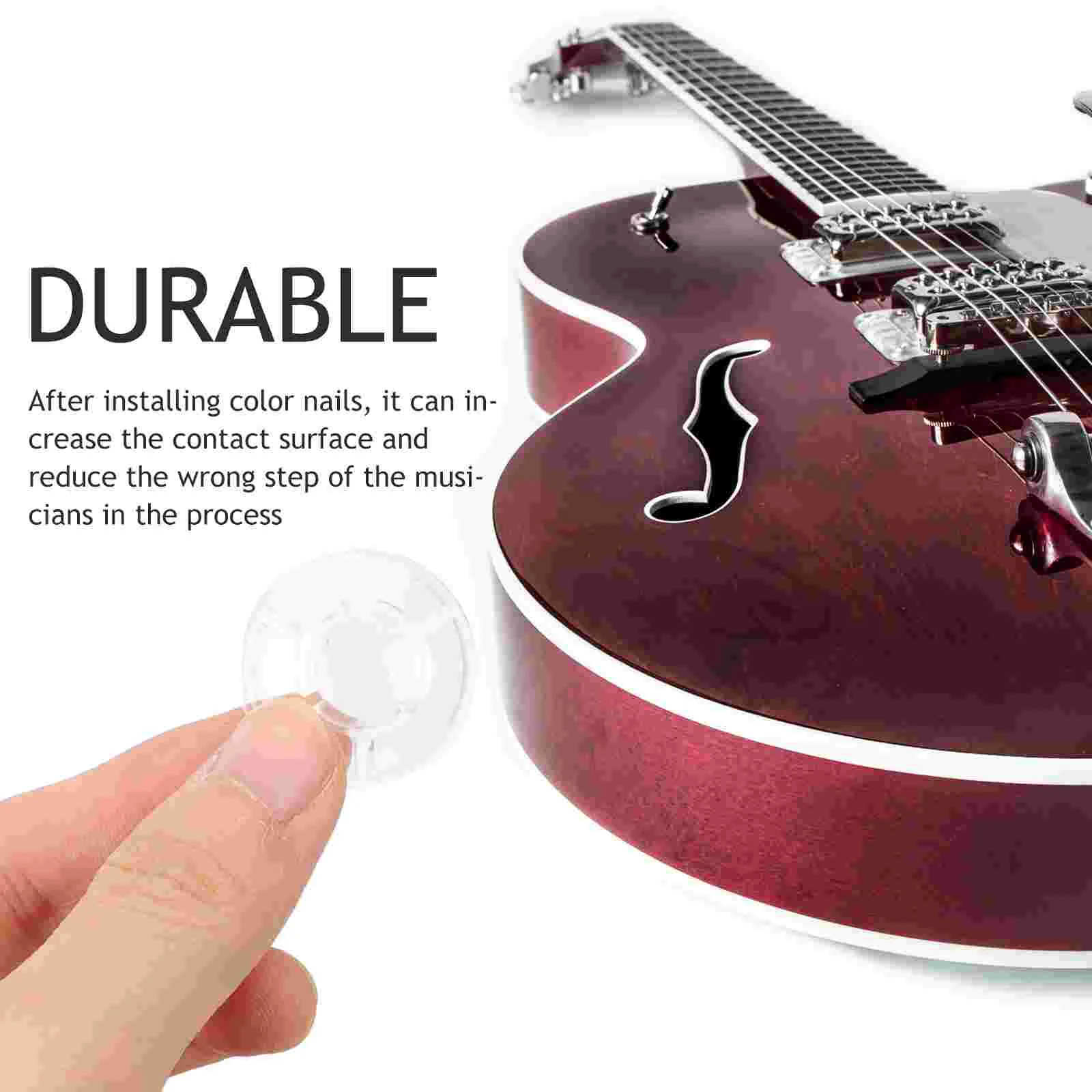 5 Pcs Effect Peg Cap Buttons Instrument Parts Accessories Switch Pedal Toppers Plastic Guitar Baby Footswitch Supplies