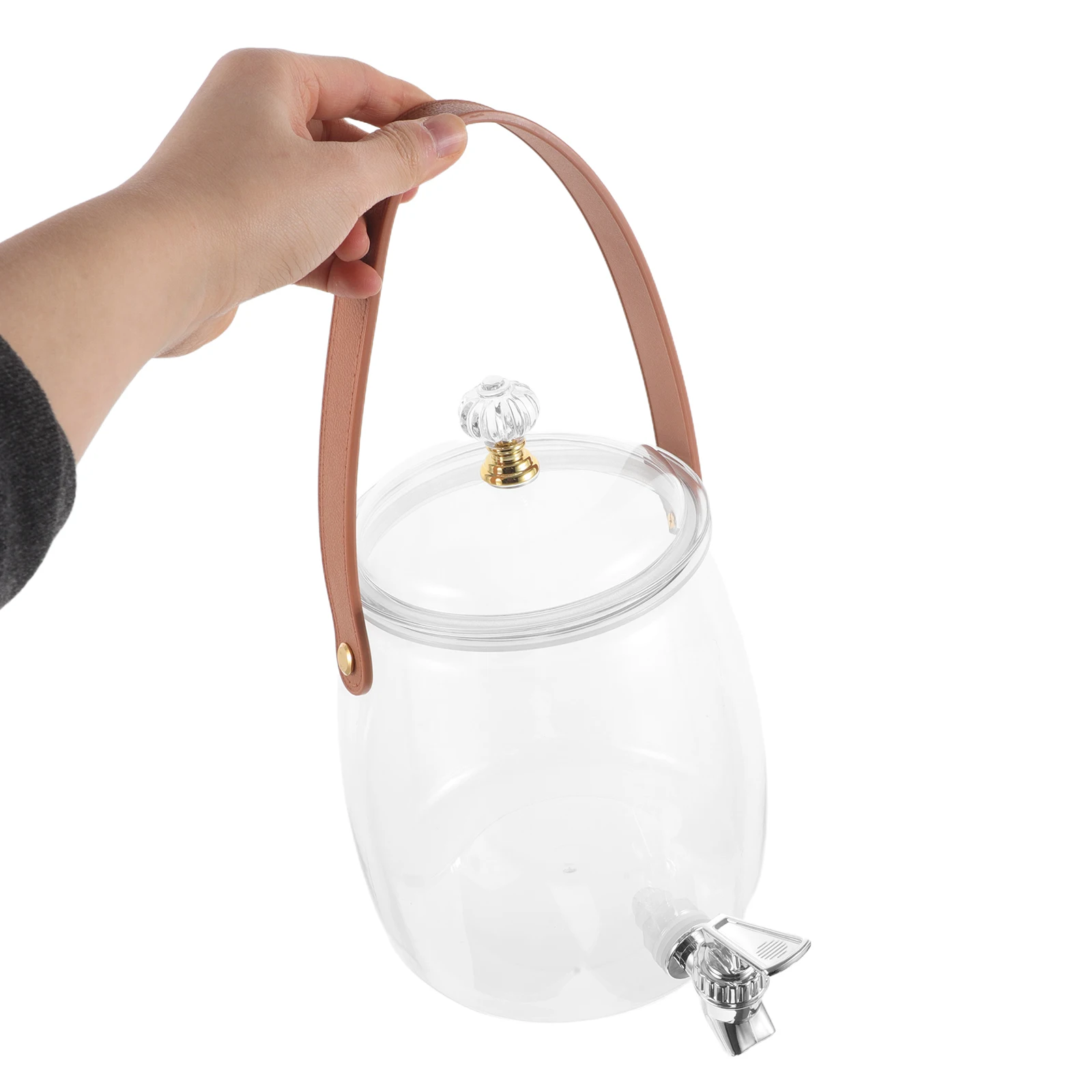 

Ice Tea Separator 3 2L Cold Water Dispenser Faucet Summer Beverage Container Plastic Pitcher Outdoor Parties Juice