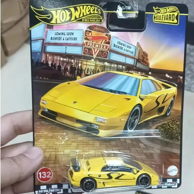 핫휠 자동차 장난감 Boulevard 27 시리즈 수집가용 장난감-벤츠 500 Slc 미쓰비시 닛산 합금 미니카 모델 차량 장식품