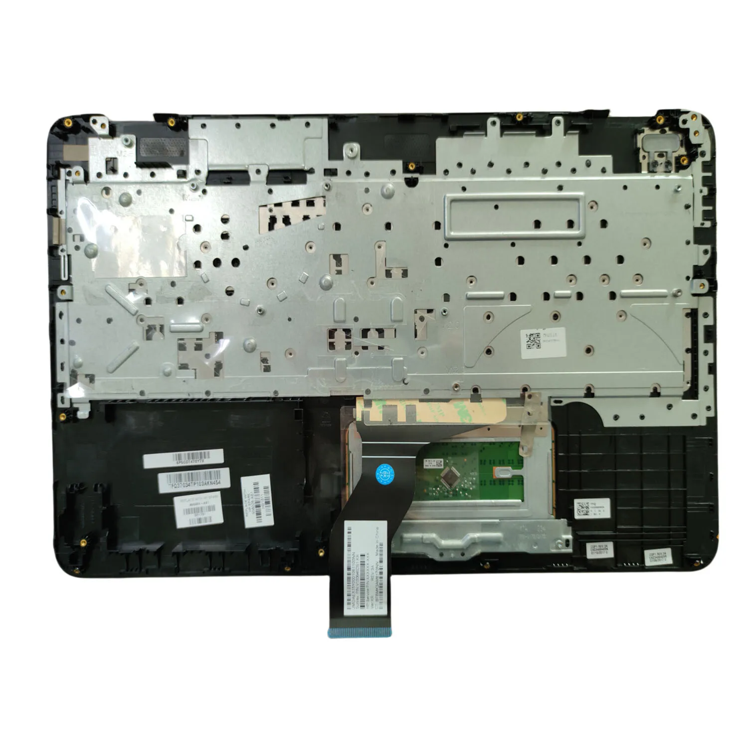 

Новый чехол для клавиатуры HP Pavilion 15-AU 15-AW 856028-001, упор для рук, черное золото, США