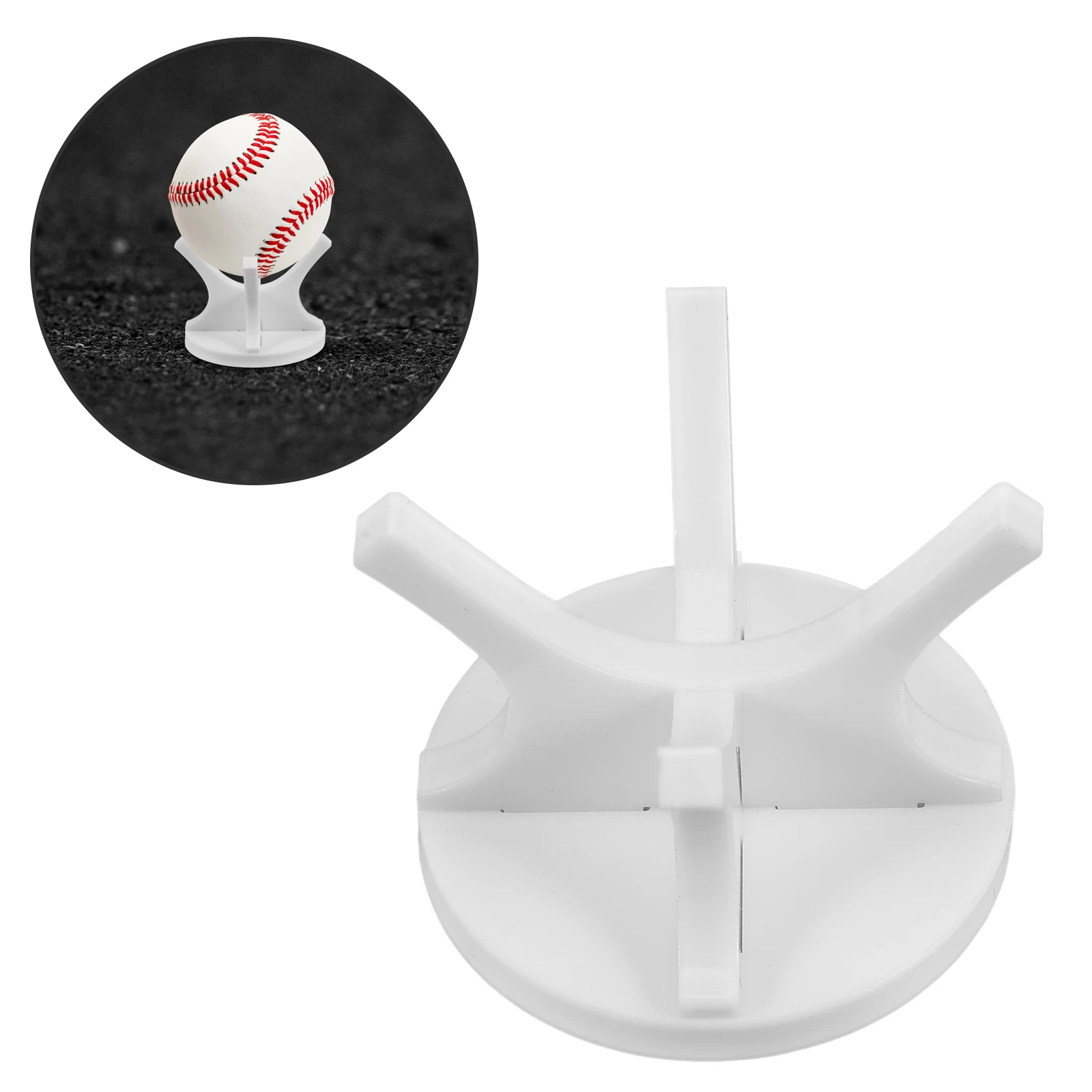 

Ball Storage Rack Baseball Display Holder Acrylic Stands Baseballl Shelf Support