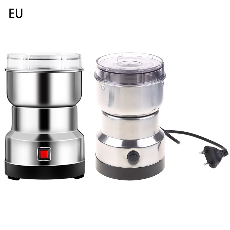 Electric Coffee Grinder Bean Seeds Grinding Smash Machine Multifunction Stainless Steel Blade Cafe Spice Mill Drop Shipping