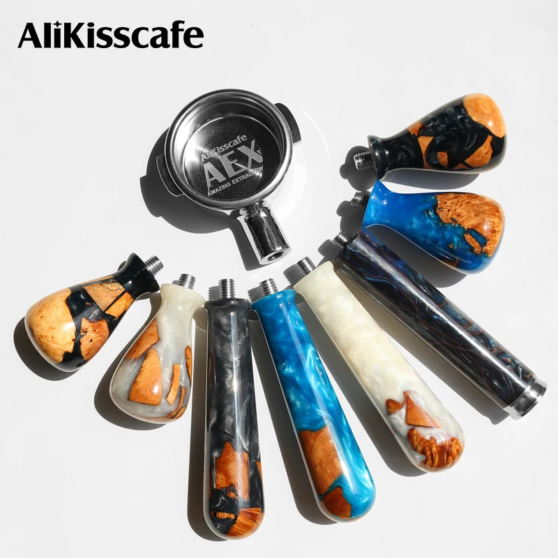 M10 Coffee Portafilter Handle Resin Modified Handle Delonghi Breville Espresso Maker Portafilter Replacement Barista Accessories