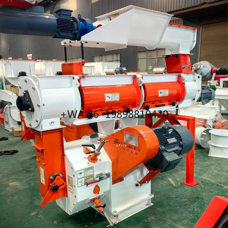 Pelletizer for Goat Rabbit Poultry Chicken Ducks Cattle Pig Feed Pellet Making Machine New Condition Animal Feed Granulator