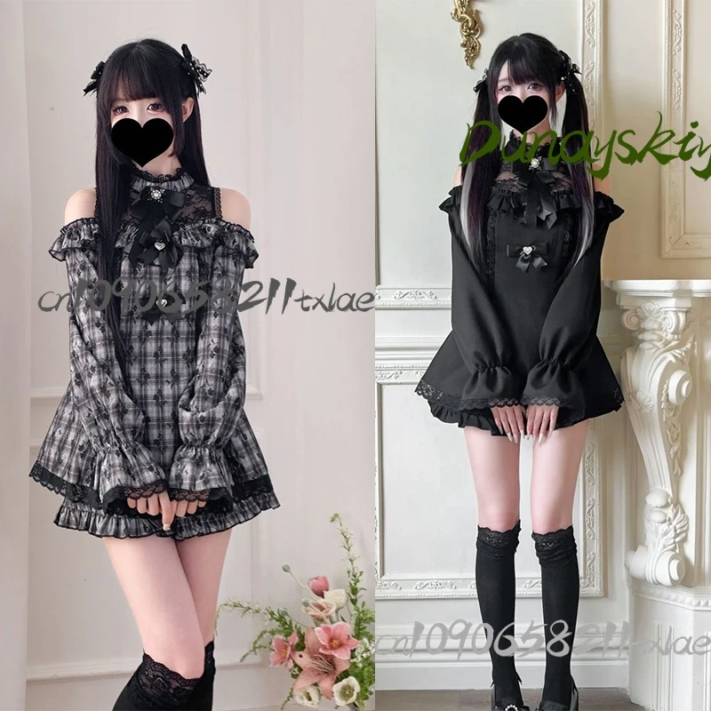 

Уджерай Кин, японская Лолита, костюмы для косплея, каваи, милое платье Лолиты, готический панк, субкультура, повседневные, Хэллоуин, Рождество, ежедневно