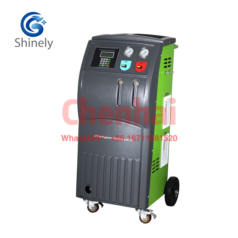 Car  R134 R134a R1234yf AC service machine Semi-Automatic  Full Auto A/C Refrigerant Recovery  Recycle Machine Flushing Machine