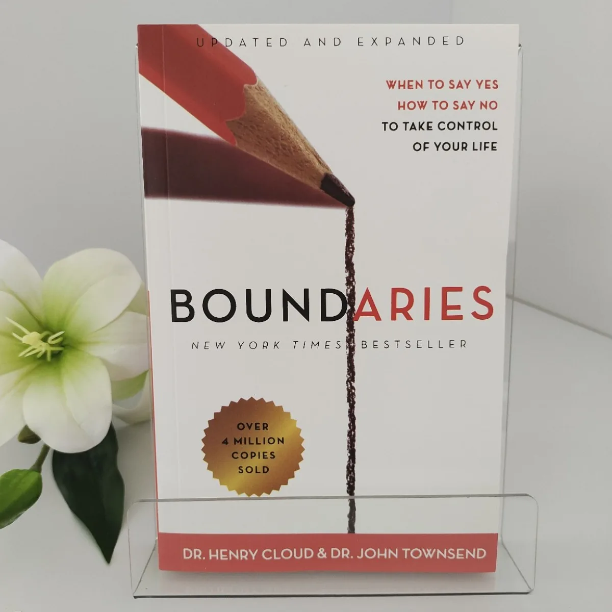 

Boundaries By Dr. Henry Cloud & Dr. John Townsend | When To Say Yes How To Say No Life Control Self-Help Personal Growth Book
