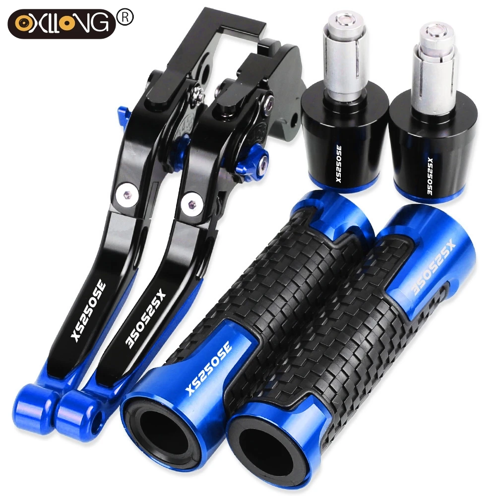 

XS 250 SE Motorcycle Accessories For YAMAHA XS 250 SE 1979 1980 1981 1982 Adjustable Brake Clutch Levers Handlebar Hand Grip End