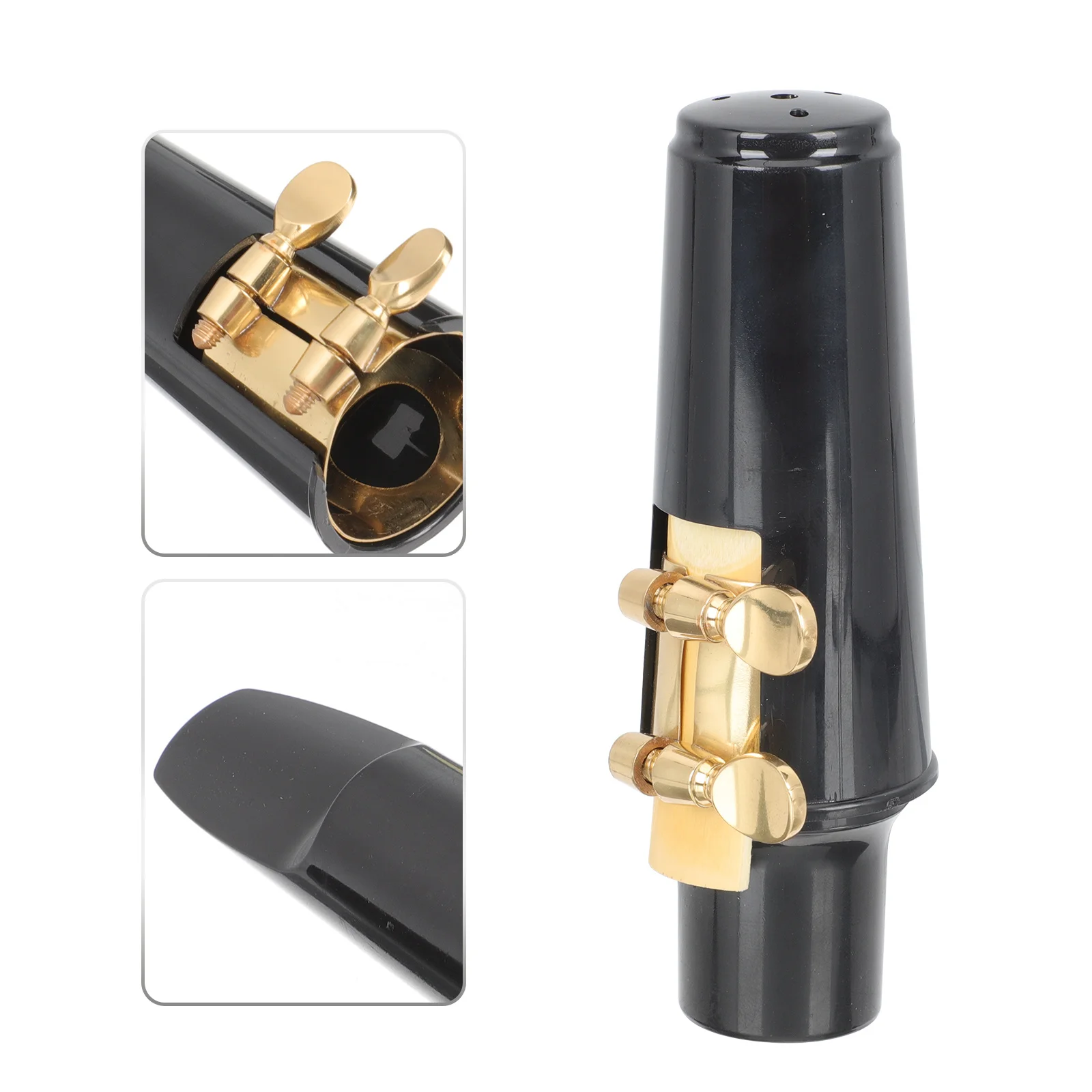 

1Set Alto Saxophone Tooth Pad Mouthpiece Clip Professional Kit Good Tone Accuracy Air Tightness for Students Beginners