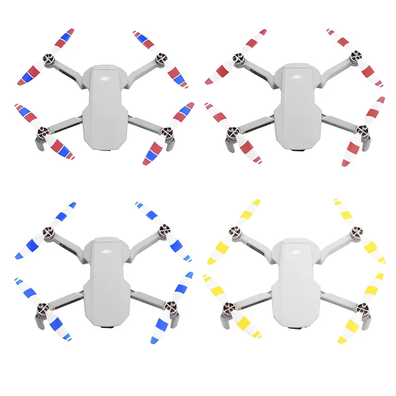 8/16Pcs 4726 Cánh Quạt Cho DJI Mini 2/SE Máy Bay Không Người Lái Ánh Sáng Đạo Cụ Lưỡi Dao Thay Thế Cánh Quạt Dự Phòng phần cánh Quạt Bảo Vệ Nhẫn