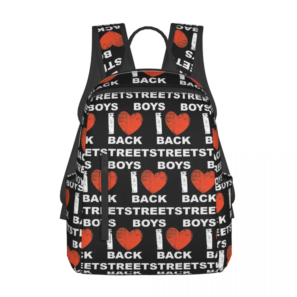 

Backstreet Boys Music Group Backpack Daypack Large Capacity Boys Girls BookBag School Bag Shoulder Bags for Men Women