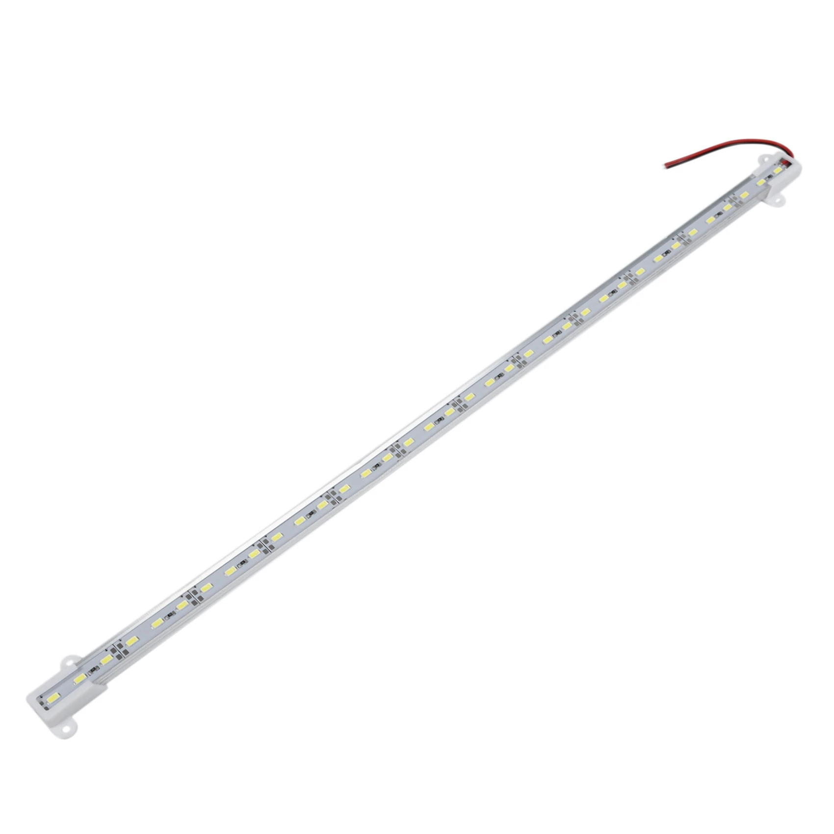 AB13-10Pcs 50CM 12V 36 LED 5050 SMD Hard Strip Bar Light Aluminum Rigid White