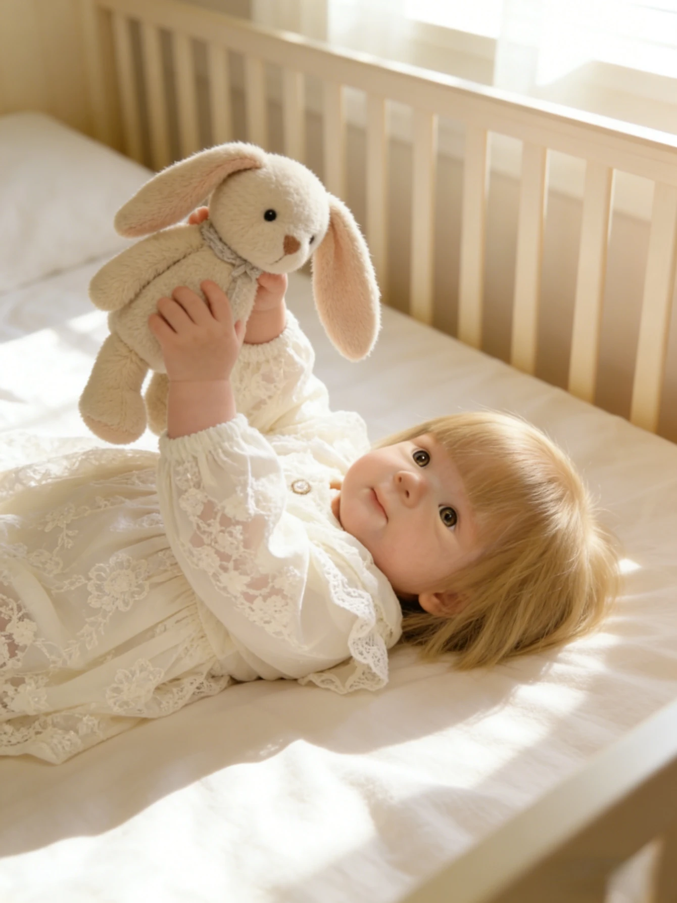 입을 여는 18인치 초부드러운 실리콘 유연한 리얼리틱 리본 베이비 돌 뿌리진 머리카락 베티 파티 선물/장식