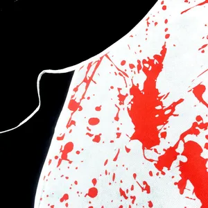 Cadılar Bayramı Partisi Giydirme Önlüğü, Korku, Kan, laboratuvar önlüğü, eldiven, Mutfak, Kardeşler Hediye, Cadılar Bayramı Eşyaları için dekor, parti İlk 10 satış örneğin, bir doktor vardı-no. 3