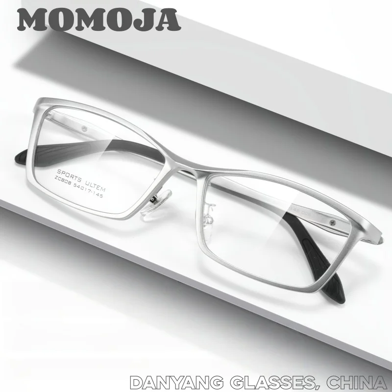 

Новые мужские модные повседневные спортивные очки MOMOJA в маленькой оправе, ультралегкие, из пластика и стали, для велоспорта, популярная модель ZC808