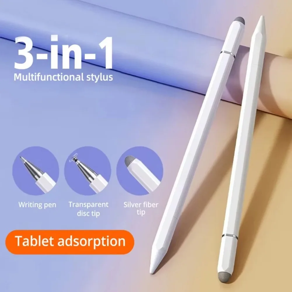2026 3 in 1 Magnetic Stylus Pen For Mobile Tablet For iPhone ipad Drawing Tablet Capacitive Touch Screen Pencil For Android