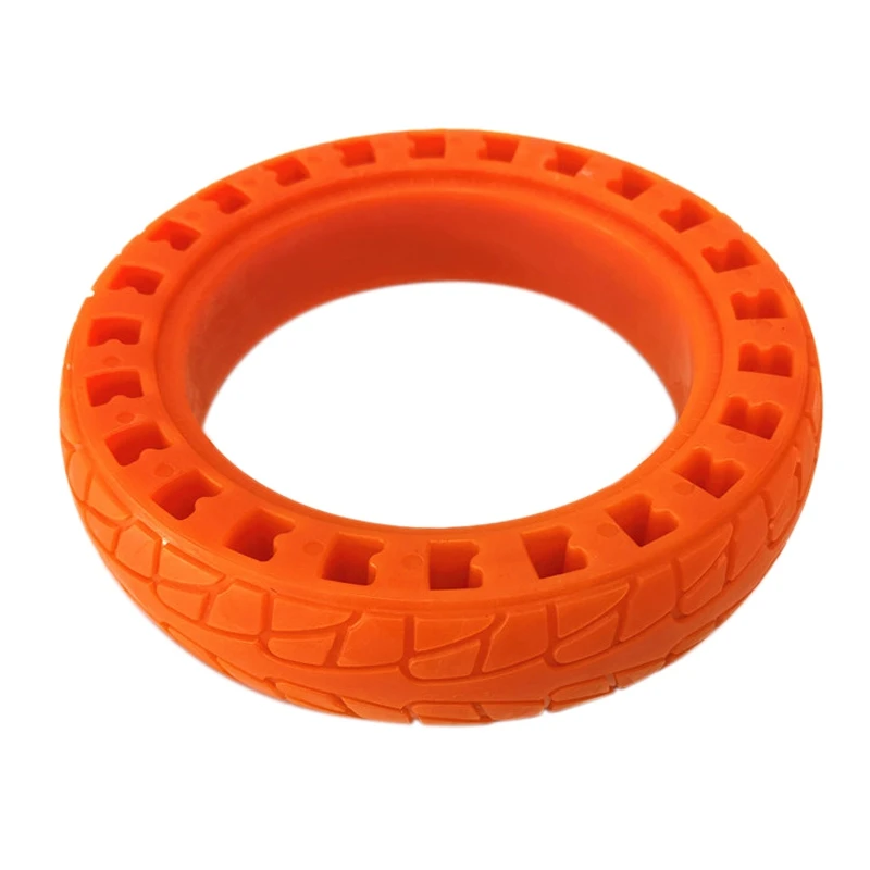 

Electric Scooter Solid Tyre Honeycomb Absorber Hollow Tire Durable Shock Tyre for Xiaomi M365 Pro Orange