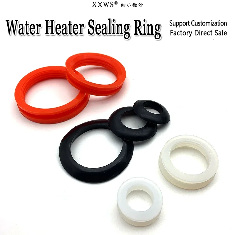 O Ring 20/25/32/47/58/70mm Sealing Ring Silicone Coil Waterproof O Ring Seal for Solar Water Heaters Vacuum Tube Solar Seal Ring