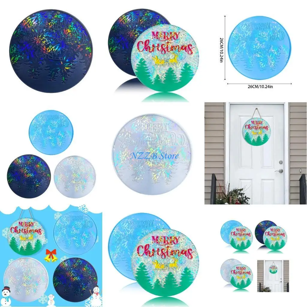 

T21F форма для рождественских украшений, силиконовая форма для украшения ручной работы, сделай сам, форма из голографической для