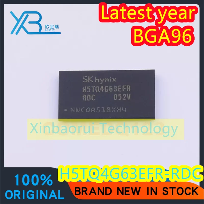 (4/20pieces) H5TQ4G63 H5TQ4G63EFR-RDC BGA96 DDR3 chip 512MB memory 100% brand new good quality electronics spot