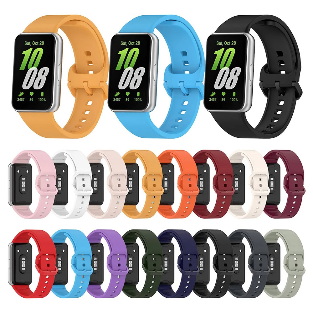 Pasek silikonowy do bransoletki Samsung Galaxy Fit3 Fit3 SM-R390 Pasek do inteligentnego zegarka