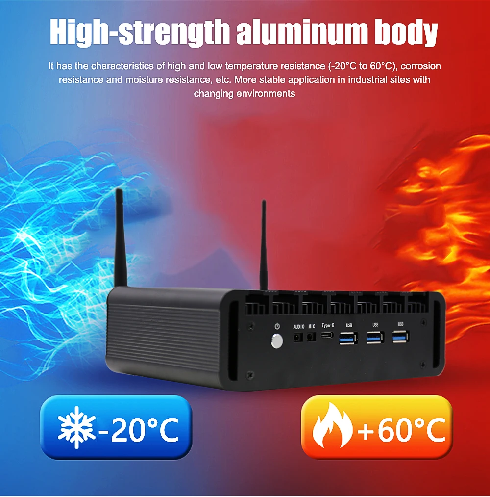 EGLOBAL インテル第 12 世代ミニ PC i3 1215U DDR5 RAM 1TB NVMe SSD ファンレスミニコンピュータ HDMI DP RJ45 LAN Windows11 デスクトップコンピュータ