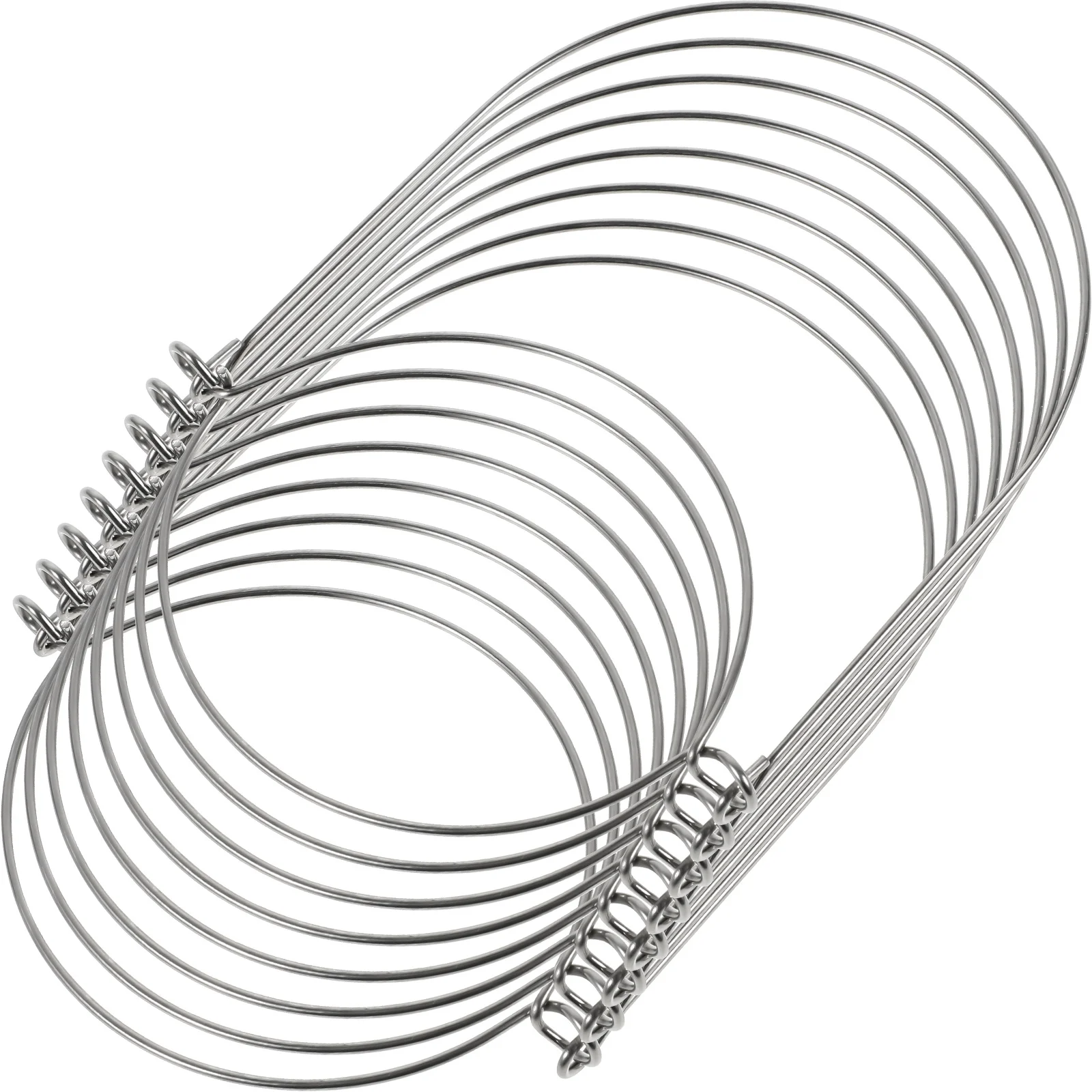 

8 pcs Stainless Steel Wire Handles For Jars Mason Jar Hangers Canning Glass Jar Hanging Hook 86Mm Mouth Decorative Storage Rack