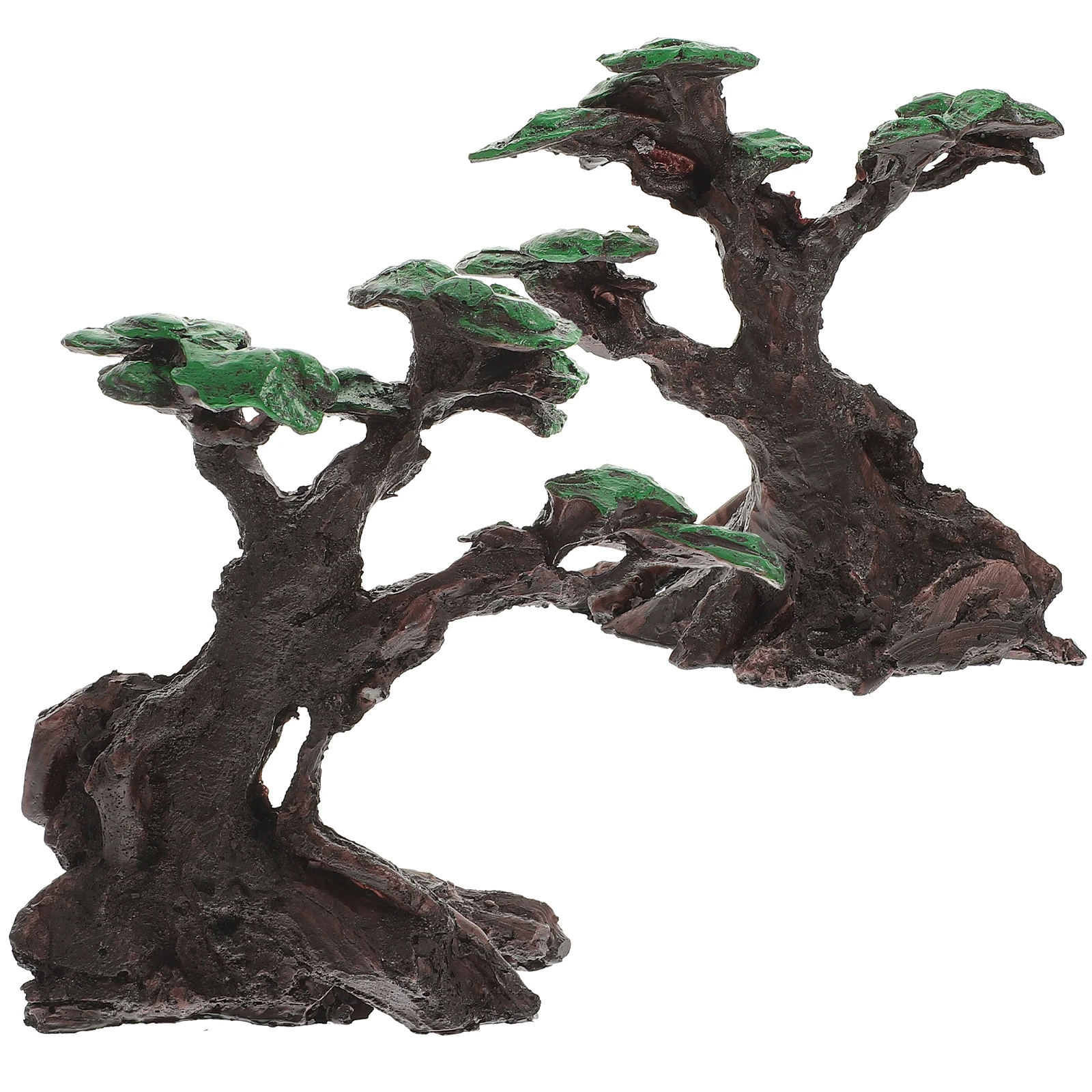 

2pcs Aquarium Tree Branch Decor Fish Tank Landscape Reptile Terrarium Decoration Fake Tree Parts Fish Tank Accessories