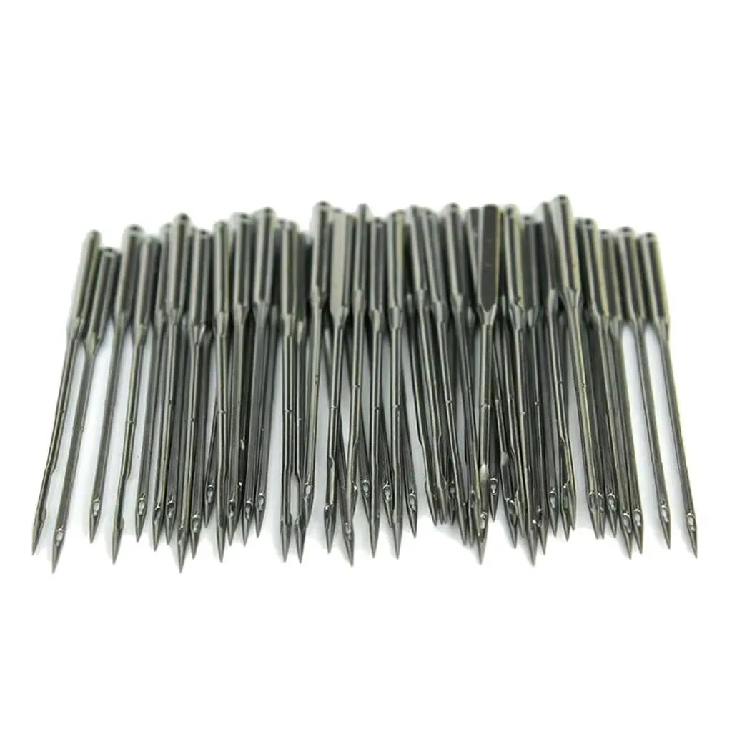 50Pcs Sewing Machine Needles Universal Tool 65/9 75/11  90/14 100/16 110/18 For Brother Janome Singer Pfaff Bernina Viking Elna
