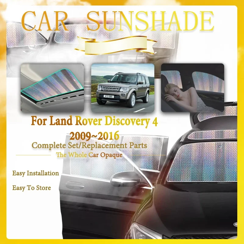 

Fit For Land Rover Discovery 4 L319 LR4 2009~2016 Car Window Sunshade Cover Sun Protection Window Visor Shield Auto Accessories