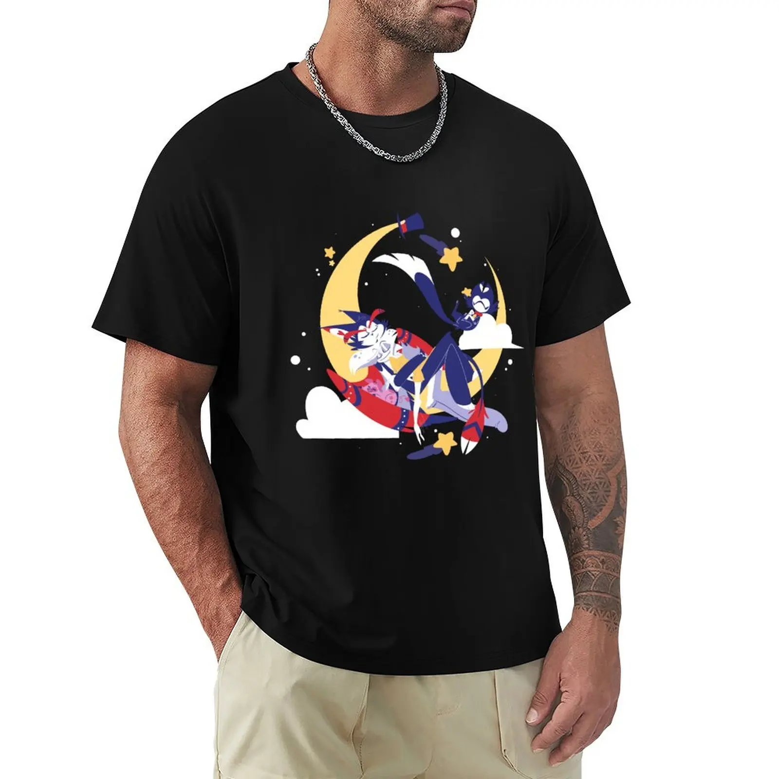 

HuskerDust Moonlight Slumber (by SeelApproved) T-Shirt Festival Short Sleeve T-Shirt